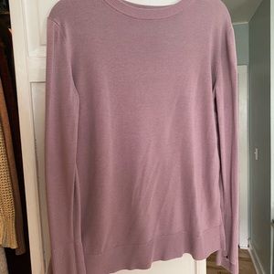 Lululemon Open Back Sweater sz 10